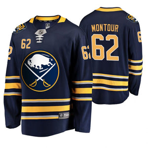 Buffalo Sabres Brandon Montour Men's Navy 50th Anniversary Breakaway Player Jersey