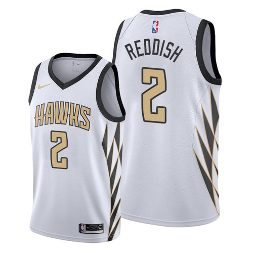 2019 Draft Atlanta Hawks Cam Reddish Men's 2018-19 City Jersey