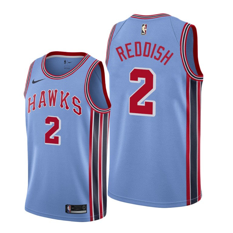 2019 Draft Atlanta Hawks Cam Reddish Men's 2019-20 Hardwood Classics Jersey