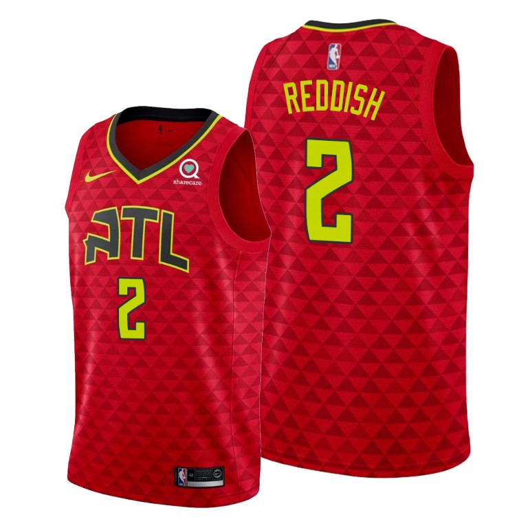 2019 Draft Atlanta Hawks Cam Reddish Men's 2019-20 Statement Jersey