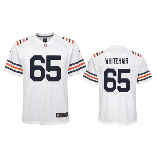 Chicago Bears #65 Cody Whitehair White 100th Jersey