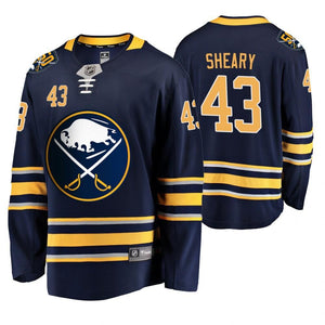 Buffalo Sabres Conor Sheary Men's Navy 50th Anniversary Breakaway Player Jersey