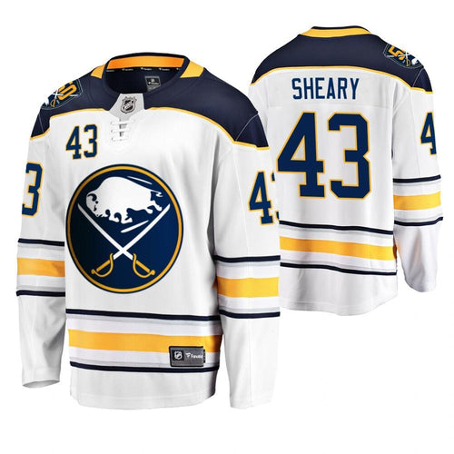 Buffalo Sabres Conor Sheary Men's White 50th Anniversary Breakaway Player Jersey