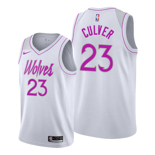 2019 Draft Minnesota Timberwolves Jarrett Culver Men's 2019-20 Earned Jersey