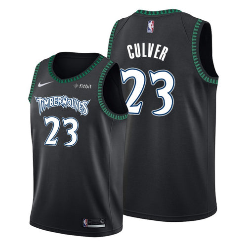 2019 Draft Minnesota Timberwolves Jarrett Culver Men's 2019-20 Hardwood Classics Jersey