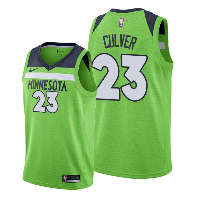 2019 Draft Minnesota Timberwolves Jarrett Culver Men's 2019-20 Statement Jersey