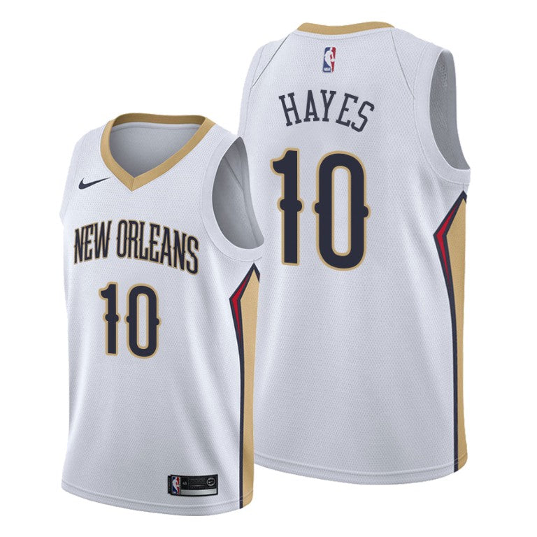 2019 Draft New Orleans Pelicans Jaxson Hayes Men's 2019-20 Association Jersey