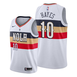 2019 Draft New Orleans Pelicans Jaxson Hayes Men's 2018-19 Earned Jersey