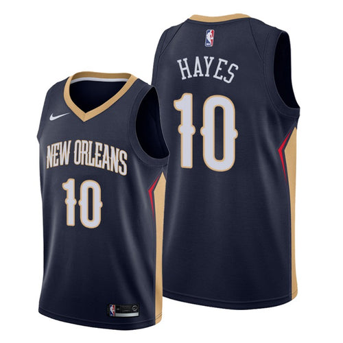 2019 Draft New Orleans Pelicans Jaxson Hayes Men's 2019-20 Icon Jersey