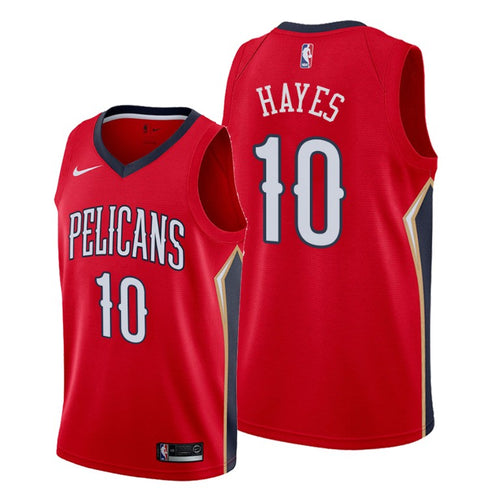 2019 Draft New Orleans Pelicans Jaxson Hayes Men's 2019-20 Statement Jersey