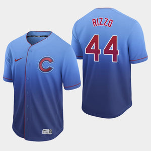 Anthony Rizzo Chicago Cubs Royal Fade Jersey