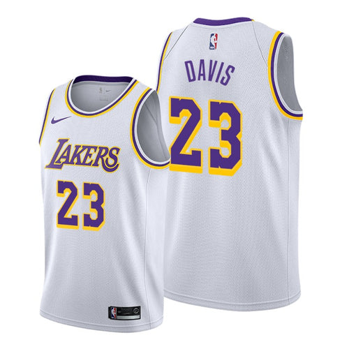 Anthony Davis Los Angeles Lakers #23 Men's 2019-20 Association Jersey