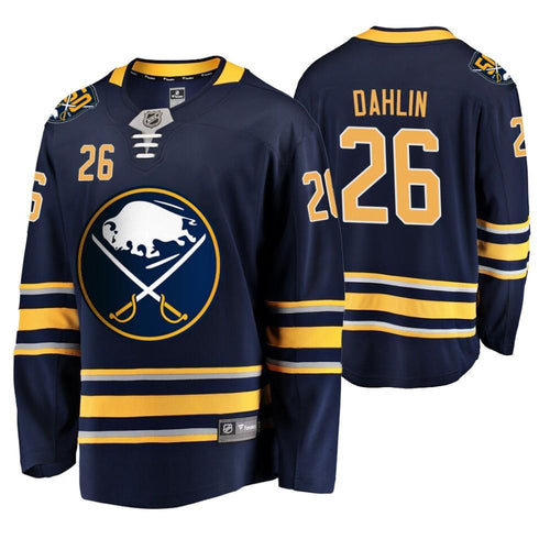 Buffalo Sabres Rasmus Dahlin Men's Navy 50th Anniversary Breakaway Player Jersey