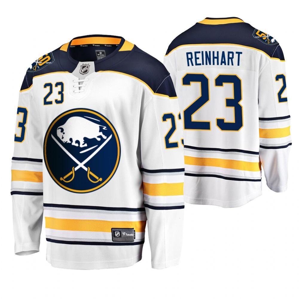 Buffalo Sabres Sam Reinhart Men's White 50th Anniversary Breakaway Player Jersey