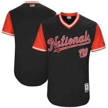 Load image into Gallery viewer, Men's Washington Nationals Majestic Navy 2017 Players Weekend Authentic Team Jersey