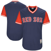 Load image into Gallery viewer, Men's Boston Red Sox Majestic Navy 2017 Players Weekend Authentic Team Jersey