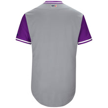 Load image into Gallery viewer, Men's Colorado Rockies Majestic Gray 2017 Players Weekend Authentic Team Jersey