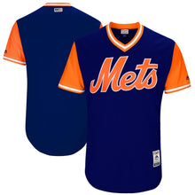 Load image into Gallery viewer, Men's New York Mets Majestic Royal 2017 Players Weekend Authentic Team Jersey