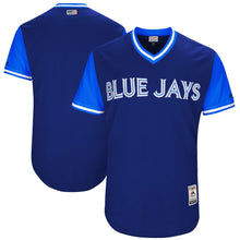 Load image into Gallery viewer, Men's Toronto Blue Jays Majestic Navy 2017 Players Weekend Authentic Team Jersey