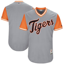 Load image into Gallery viewer, Men's Detroit Tigers Majestic Gray 2017 Players Weekend Authentic Team Jersey