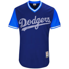 Load image into Gallery viewer, Men's Los Angeles Dodgers Franklin Gutierrez "El Guti" Majestic Royal 2017 Players Weekend Authentic Jersey