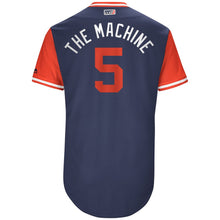 Load image into Gallery viewer, Men's Los Angeles Angels Albert Pujols "The Machine" Majestic Navy 2017 Players Weekend Authentic Jersey