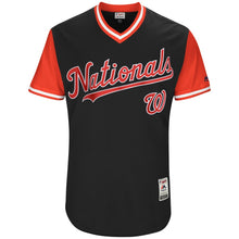 Load image into Gallery viewer, Men's Washington Nationals Bryce Harper "Big Kid" Majestic Navy 2017 Players Weekend Authentic Jersey