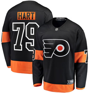 Carter Hart Philadelphia Flyers Alternate Premier Breakaway Player Jersey - Black