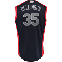 Load image into Gallery viewer, Men's National League Cody Bellinger Majestic Navy 2019 MLB All-Star Game Workout Player Jersey