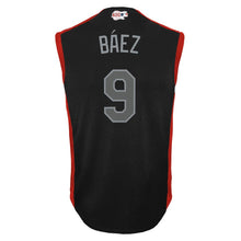 Load image into Gallery viewer, Youth National League Javier Baez Majestic Navy 2019 MLB All-Star Game Player Jersey