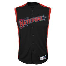 Load image into Gallery viewer, Youth National League Cody Bellinger Majestic Navy 2019 MLB All-Star Game Player Jersey