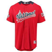 Load image into Gallery viewer, Men's National League Bryce Harper Majestic Red 2018 MLB All-Star Game Home Run Derby Player Jersey
