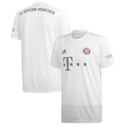 Bayern Munich adidas 2019/20 Away Replica Blank Jersey - White