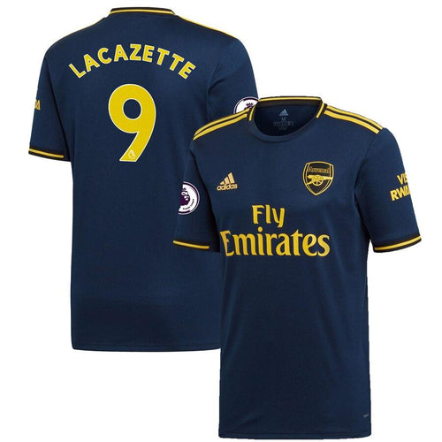 Alexandre Lacazette Arsenal adidas 2019/20 Third Replica Player Jersey - Blue