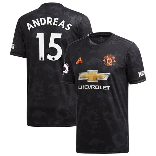 Andreas Pereira Manchester United adidas 2019/20 Third Replica Player Jersey - Black