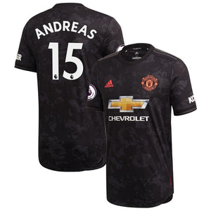 Andreas Pereira Manchester United adidas 2019/20 Third Authentic Player Jersey - Black