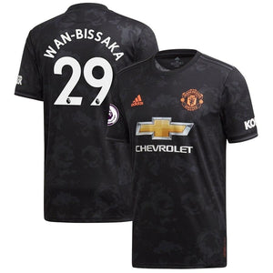 Aaron Wan-Bissaka Manchester United adidas 2019/20 Third Replica Player Jersey - Black