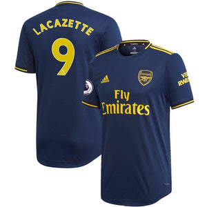 Alexandre Lacazette Arsenal adidas 2019/20 Third Authentic Player Jersey - Blue