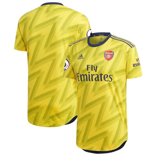 Arsenal adidas 2019/20 Away Authentic Jersey - Yellow