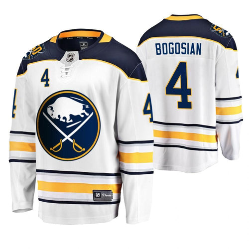 Buffalo Sabres Zach Bogosian Men's White 50th Anniversary Breakaway Player Jersey